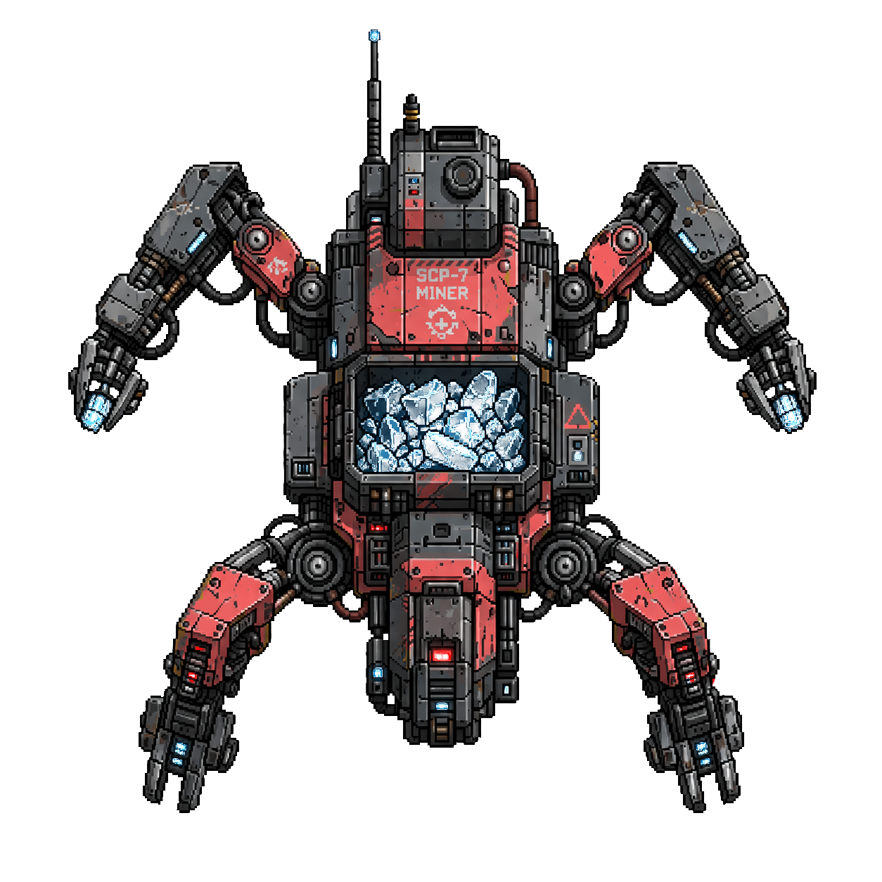 Robo minerador Miner SCP-7